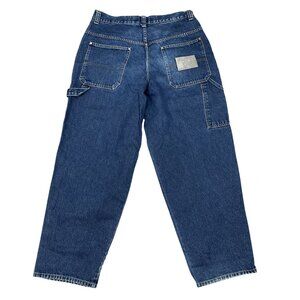 VTG 90s Boss by I.G. Design Baggy Carpenter Jeans Sz 36 x 31
